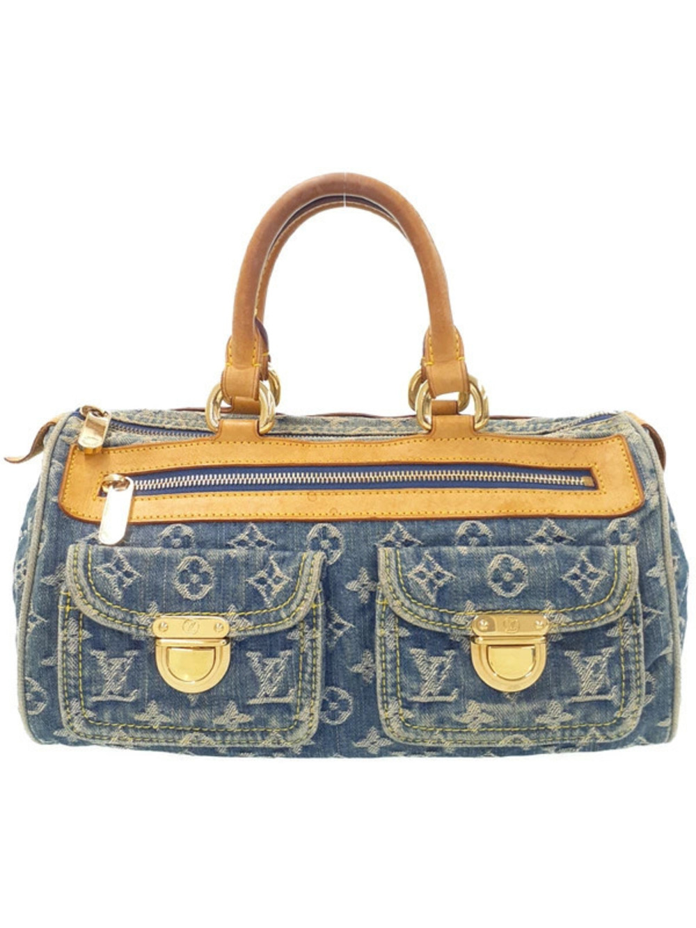 Louis Vuitton Monogram Denim Neo Speedy Handbag
